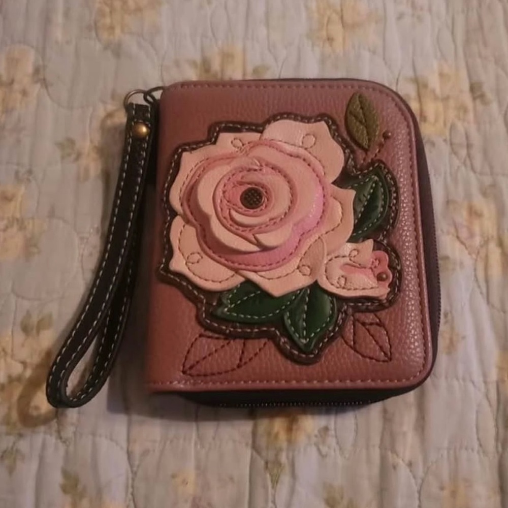 CHALA rose wallet BRAND NEW